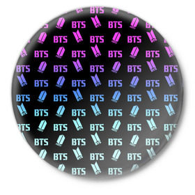 Значок с принтом BTS в Новосибирске,  металл | круглая форма, металлическая застежка в виде булавки | bangtan boys | beyond the scene | bts | k pop | music | арэм | ви | джей хоуп | джин | музыка | сюга | чимин | чонгук