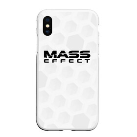 Чехол для iPhone XS Max матовый с принтом Mass Effect в Новосибирске, Силикон | Область печати: задняя сторона чехла, без боковых панелей | effect | game | games | rpg | shepard | игра | игры | масс | рпг | шепард | эффект