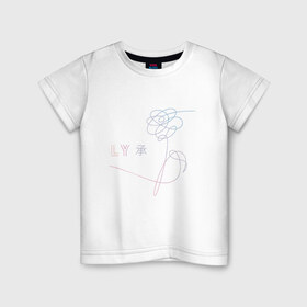 Детская футболка хлопок с принтом Bangtan Boys в Новосибирске, 100% хлопок | круглый вырез горловины, полуприлегающий силуэт, длина до линии бедер | bangtan boys | bts | rm | джей хоуп | джин | ким тхэ хён | мин юнги | пак чи мин | фандань шаоняньтуань | чон чонгук