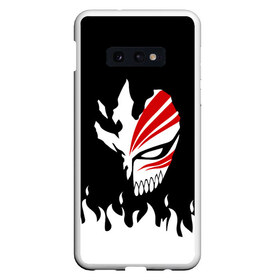 Чехол для Samsung S10E с принтом BLEACH (НА СПИНЕ) в Новосибирске, Силикон | Область печати: задняя сторона чехла, без боковых панелей | anime | bleach | fire | form | heroes | ichigo | manga | аниме | блич | броня | герои | ичиго | костюм | манга | огонь