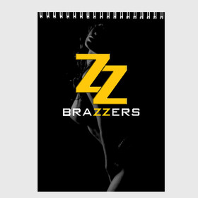 Скетчбук с принтом BRAZZERS в Новосибирске, 100% бумага
 | 48 листов, плотность листов — 100 г/м2, плотность картонной обложки — 250 г/м2. Листы скреплены сверху удобной пружинной спиралью | brazzers | верховный | графика | девушка | девушки | дом | изображение | картинка | красивая | круто | лучший | любовь | мода | молодёжная | рисунок | силуэт | современная | стиль | студия | творчество