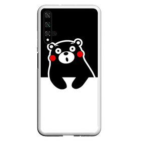 Чехол для Honor 20 с принтом KUMAMON в Новосибирске, Силикон | Область печати: задняя сторона чехла, без боковых панелей | japanese | kumamon | kumamoto | аниме | игрушка | кумамон | кумамото сапурайдзу | персонаж | талисман | япония