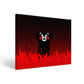 Холст прямоугольный с принтом KUMAMON в Новосибирске, 100% ПВХ |  | japanese | kumamon | kumamoto | аниме | игрушка | кумамон | кумамото сапурайдзу | персонаж | талисман | япония