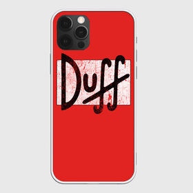 Чехол для iPhone 12 Pro Max с принтом Duff Beer в Новосибирске, Силикон |  | beer | donut | duff | fun | homer | joke | simpson | simpsons | гомер | дафф | пончик | прикол | приколы | симпсон | симпсоны