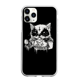 Чехол для iPhone 11 Pro матовый с принтом Dark Cat в Новосибирске, Силикон |  | cat | cats | dark | kitten | kitty | pussy | satan | дикий | злой | кот | котенок | котик | котики | коты | котята | кошка | кошки | мрачный | сатанист | черный