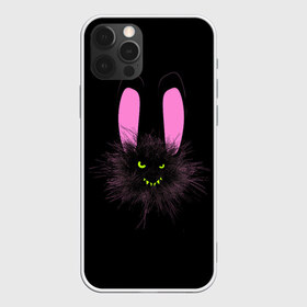 Чехол для iPhone 12 Pro Max с принтом Мрачный Зайчик в Новосибирске, Силикон |  | creepy | ear | ears | rabbit | rabbits | scary | spooky | жуткий | зайцы | зайчик | зайчики | заяц | кролик | кролики | мрачный | страшный | ухо | уши | ушки