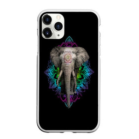Чехол для iPhone 11 Pro матовый с принтом Индийский Слон в Новосибирске, Силикон |  | africa | elephant | elephants | india | ornament | pattern | skin | tusks | африка | бивни | индия | кожа | орнамент | слон | слоненок | слоник | слоники | слоны | слонята | узор | хобот