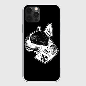 Чехол для iPhone 12 Pro Max с принтом Французский Бульдог в Новосибирске, Силикон |  | Тематика изображения на принте: bulldog | dog | dogs | franch | бульдог | пес | псы | собака | собакен | собаки | собачка | собачки | французский | щенки | щенок | щеночек | щеночки