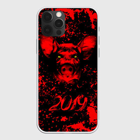 Чехол для iPhone 12 Pro Max с принтом Красный поросенок в Новосибирске, Силикон |  | 2019 | боров | брызги | веселье | взгляд | год | домашнее | животное | капли | красный | кровь | подарок | поздравление | поросенок | праздник | радость | рождество | с новым годом | свинья