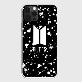 Чехол для iPhone 12 Pro Max с принтом BTS в Новосибирске, Силикон |  | bt21 | bts | bts army | bts stickers | dirty | j hope | jimin | jin | jungkook | k pop | paint | rap monster | rapmon | suga | v | брызги | бтс | капли | корея | краска | стикеры bts