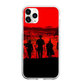 Чехол для iPhone 11 Pro матовый с принтом RDR 2 в Новосибирске, Силикон |  | gamer | gun | logo | play | player | rdr2 | red dead redemption 2 | rockstar | western | вестерн | ковбои | компьютерные игры 2019 | криминал | лого | рокстар