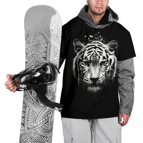 Накидка на куртку 3D с принтом Dark Tiger в Новосибирске, 100% полиэстер |  | Тематика изображения на принте: africa | creepy | dark | desert | predator | scary | tiger | tigers | африка | жуткий | мрачный | пустыня | страшный | тигр | тигренок | тигрица | тигрицы | тигры | тигрята | хищник