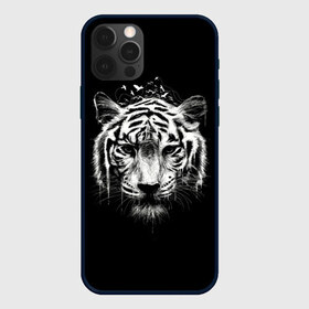 Чехол для iPhone 12 Pro Max с принтом Dark Tiger в Новосибирске, Силикон |  | africa | creepy | dark | desert | predator | scary | tiger | tigers | африка | жуткий | мрачный | пустыня | страшный | тигр | тигренок | тигрица | тигрицы | тигры | тигрята | хищник