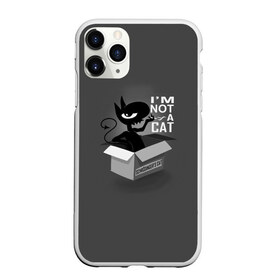 Чехол для iPhone 11 Pro матовый с принтом Disenchantment Im not a Cat в Новосибирске, Силикон |  | bean | disenchantment | elfo | futurama | luci | mattgroening | netflix | princess | simpsons | бин | люси | люци | мэтгроунинг | разочарование | симпсоны | элфо