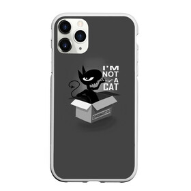 Чехол для iPhone 11 Pro Max матовый с принтом Disenchantment Im not a Cat в Новосибирске, Силикон |  | bean | disenchantment | elfo | futurama | luci | mattgroening | netflix | princess | simpsons | бин | люси | люци | мэтгроунинг | разочарование | симпсоны | элфо