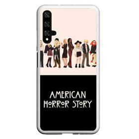 Чехол для Honor 20 с принтом American Horror Story в Новосибирске, Силикон | Область печати: задняя сторона чехла, без боковых панелей | american horror story | coven | американская история ужасов | ведьмы | ковен