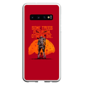 Чехол для Samsung Galaxy S10 с принтом Red Dead Redemption 2 в Новосибирске, Силикон | Область печати: задняя сторона чехла, без боковых панелей | dead | gamer | john | marston | rdr | red | redemption | rockstar | shooter | western | вестерн | джон | марстон | шутер