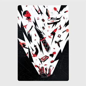 Магнитный плакат 2Х3 с принтом Кровосток в Новосибирске, Полимерный материал с магнитным слоем | 6 деталей размером 9*9 см | кровосток | кровосток ногти | кровосток студень | кровосток шило | шило