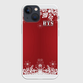 Чехол для iPhone 13 mini с принтом BTS праздничный в Новосибирске,  |  | bangtan boys | j hope | jimin | jin | jungkook | k pop | rm | suga | v | кей | поп