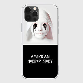 Чехол для iPhone 12 Pro Max с принтом American Horror Story в Новосибирске, Силикон |  | Тематика изображения на принте: ahs | american horror story | американская история ужасов | демон | краска | лицо | макияж | монашка | черные глаза