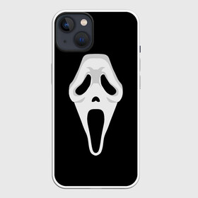 Чехол для iPhone 13 с принтом Крик в Новосибирске,  |  | blood | film | ghost | ghosts | horror | knife | movie | old | school | scream | кино | крик | кровища | кровь | нож | олдскул | привидение | призрак | ужасы | фильм