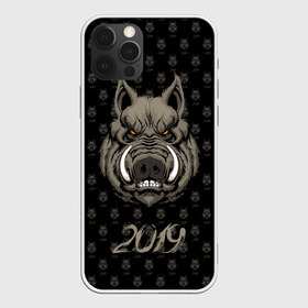 Чехол для iPhone 12 Pro Max с принтом Merry Christmas! в Новосибирске, Силикон |  | боров | верховный | год | домашняя | зима | кабан | колпак | круто | лучший | мода | молодёжная | новый год | подарок | поздравление | поросенок | праздник | пятачок | рисунок | с новым годом | свинка