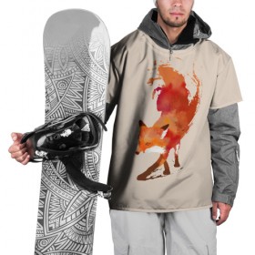 Накидка на куртку 3D с принтом Paint Fox в Новосибирске, 100% полиэстер |  | cute | fox | foxes | ginger | paint | tail | забавная | краска | лис | лиса | лисица | лисицы | лисичка | лисички | лисы | милая | рыжая | рыжие | смешная | фыр | хвост | хвосты