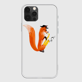 Чехол для iPhone 12 Pro с принтом Джаз Лис в Новосибирске, силикон | область печати: задняя сторона чехла, без боковых панелей | cute | fox | foxes | ginger | jazz | tail | trumpet | джаз | джазмен | забавная | лис | лиса | лисица | лисицы | лисичка | лисички | лисы | милая | рыжая | рыжие | саксофон | смешная | труба | фыр | хвост | хвосты