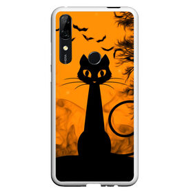 Чехол для Honor P Smart Z с принтом Halloween в Новосибирске, Силикон | Область печати: задняя сторона чехла, без боковых панелей | аниме | ведьма | девушка | зомби | ирландия | кладбище | колдун | кости | кошки | летучие | луна | мертвец | мёртвые | монстры | мыши | ночь | оборотни | пауки | паутина | подарок | праздник | свет | свечи