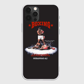 Чехол для iPhone 12 Pro Max с принтом Мухамед Али в Новосибирске, Силикон |  | Тематика изображения на принте: boxing | muhammad ali | sport | бокс | боксер | легенда | мухамед али | спорт