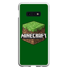 Чехол для Samsung S10E с принтом Minecraft в Новосибирске, Силикон | Область печати: задняя сторона чехла, без боковых панелей | craft | creeper | enderman | mine | minecraft | miner | online | skeleton | sword | tnt | world | zombie | динамит | зомби | игра | игры | кирка | крипер | майнер | майнкрафт | меч | мир | онлайн | скелетон