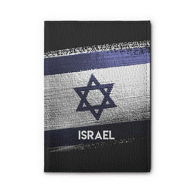 Обложка для автодокументов с принтом Israel(Израиль) в Новосибирске, натуральная кожа |  размер 19,9*13 см; внутри 4 больших “конверта” для документов и один маленький отдел — туда идеально встанут права | Тематика изображения на принте: israel | urban | город | израиль | мир | путешествие | символика | страны | флаг