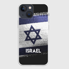 Чехол для iPhone 13 mini с принтом Israel(Израиль) в Новосибирске,  |  | Тематика изображения на принте: israel | urban | город | израиль | мир | путешествие | символика | страны | флаг