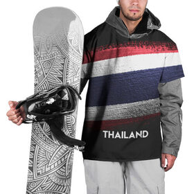 Накидка на куртку 3D с принтом Тайланд(Thailand) в Новосибирске, 100% полиэстер |  | thailand | urban | город | мир | путешествие | символика | страны | таиланд | флаг