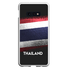 Чехол для Samsung S10E с принтом Тайланд(Thailand) в Новосибирске, Силикон | Область печати: задняя сторона чехла, без боковых панелей | thailand | urban | город | мир | путешествие | символика | страны | таиланд | флаг