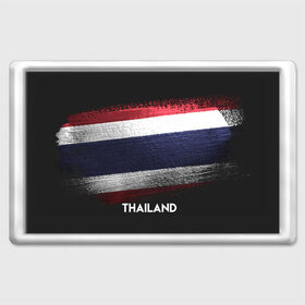 Магнит 45*70 с принтом Тайланд(Thailand) в Новосибирске, Пластик | Размер: 78*52 мм; Размер печати: 70*45 | thailand | urban | город | мир | путешествие | символика | страны | таиланд | флаг