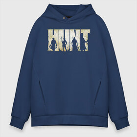 Мужское худи Oversize хлопок с принтом Hunt Showdown Logo в Новосибирске, френч-терри — 70% хлопок, 30% полиэстер. Мягкий теплый начес внутри —100% хлопок | боковые карманы, эластичные манжеты и нижняя кромка, капюшон на магнитной кнопке | horror | hunt horrors of the gilded age | hunt showdown | hunt showdown logo | hunt: showdown | охота | ужасы золотого века