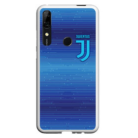 Чехол для Honor P Smart Z с принтом Juventus new uniform в Новосибирске, Силикон | Область печати: задняя сторона чехла, без боковых панелей | Тематика изображения на принте: club | football | juventus | белый | италия | клуб | форма | черный | ювентус