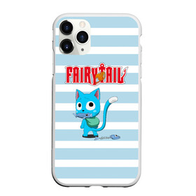 Чехол для iPhone 11 Pro матовый с принтом Fairy Tail в Новосибирске, Силикон |  | anime | cat | fairy tail | happy | аниме | животные | кот | сёнэн | хвост феи | хэппи