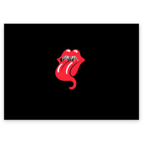 Поздравительная открытка с принтом Monsters Kiss в Новосибирске, 100% бумага | плотность бумаги 280 г/м2, матовая, на обратной стороне линовка и место для марки
 | Тематика изображения на принте: halloween | jagger | lips | mick | monster | rock | rolling | stones | tongue | tooth | вольные | губы | джаггер | зубы | камни | катящиеся | мик | монстер | рок | странники | хеллоуин | хэллоуин | язык