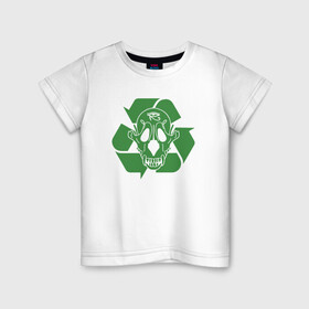Детская футболка хлопок с принтом Экология в Новосибирске, 100% хлопок | круглый вырез горловины, полуприлегающий силуэт, длина до линии бедер | pharaoh | глеб голубин | фара | фараон | фараох