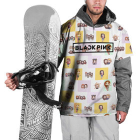 Накидка на куртку 3D с принтом BlackPink в Новосибирске, 100% полиэстер |  | Тематика изображения на принте: blackpink | k pop | music | блэк пинк | дженни | джису | лис | музыка | розэ