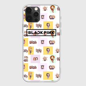 Чехол для iPhone 12 Pro с принтом BlackPink в Новосибирске, силикон | область печати: задняя сторона чехла, без боковых панелей | blackpink | k pop | music | блэк пинк | дженни | джису | лис | музыка | розэ