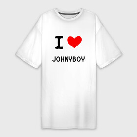 Платье-футболка хлопок с принтом Johnyboy 8 в Новосибирске,  |  | johnyboy | денис василенко | джонибой