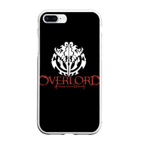 Чехол для iPhone 7Plus/8 Plus матовый с принтом Overlord в Новосибирске, Силикон | Область печати: задняя сторона чехла, без боковых панелей | Тематика изображения на принте: albedo | momonga | overlord | shalltear | айнц ул гон | айнц ул гоун | альбедо | лорд момон | момон | момонга | назарик | оверлорд | повелитель | шалтир