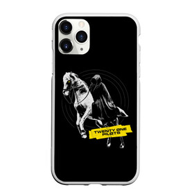 Чехол для iPhone 11 Pro Max матовый с принтом Twenty One Pilots в Новосибирске, Силикон |  | 21 | blurryface | death | one | pilots | trench | twenty | ван | дан | джозеф | джош | на коне | пайлотс | пилотс | с косой | тайлер | твенти