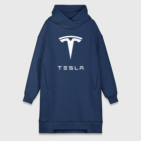 Платье-худи хлопок с принтом TESLA в Новосибирске,  |  | brand | car | elon mask | tesla | авто | бренд | илон | илон маск | маск | машина | тесла | электрокар