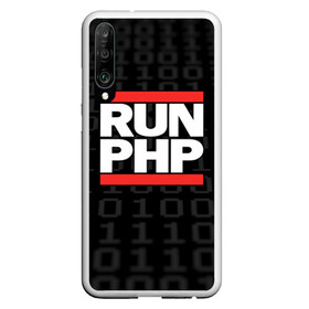 Чехол для Honor P30 с принтом Run PHP в Новосибирске, Силикон | Область печати: задняя сторона чехла, без боковых панелей | Тематика изображения на принте: admin | administrator | calm | code | coder | coding | dmc | engineer | job | keep | php | programmer | run | администратор | айти | инженер | код | кодинг | программа | программист | профессия | сисадмин