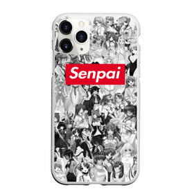 Чехол для iPhone 11 Pro матовый с принтом SENPAI в Новосибирске, Силикон |  | ahegao | anime | face | girl | girls | sempai | senpai | аниме | ахегао | белые | девушки | коллаж | семпай | сенпай | тян | тянка | тянки | тяночки | фейс | чб | черное