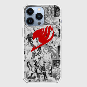 Чехол для iPhone 13 Pro с принтом Все герои Фейри Тейл в Новосибирске,  |  | anime | fairy tail | аниме | сёнэн | хвост феи